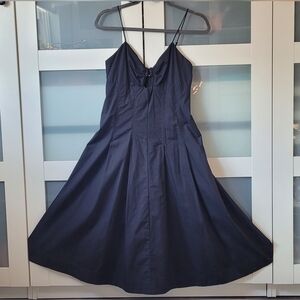 Set Of Two Banana Republic Black Midi Dresses